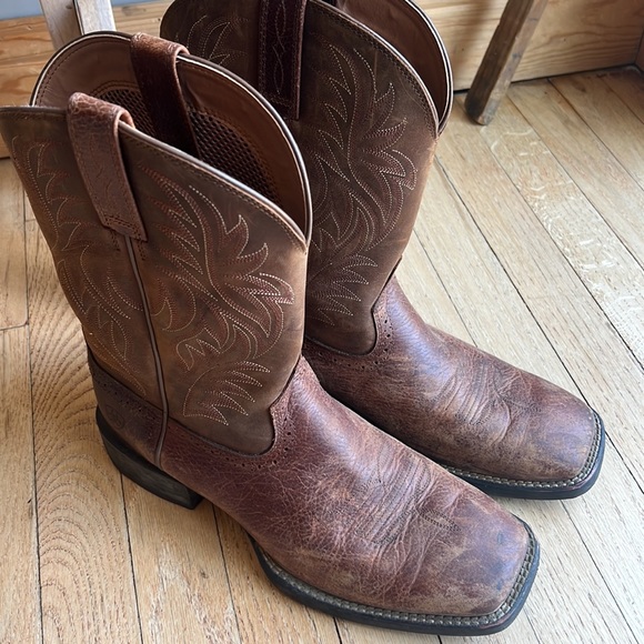 Ariat Shoes Ariat Brown Boots Size 9 Great Condition Poshmark